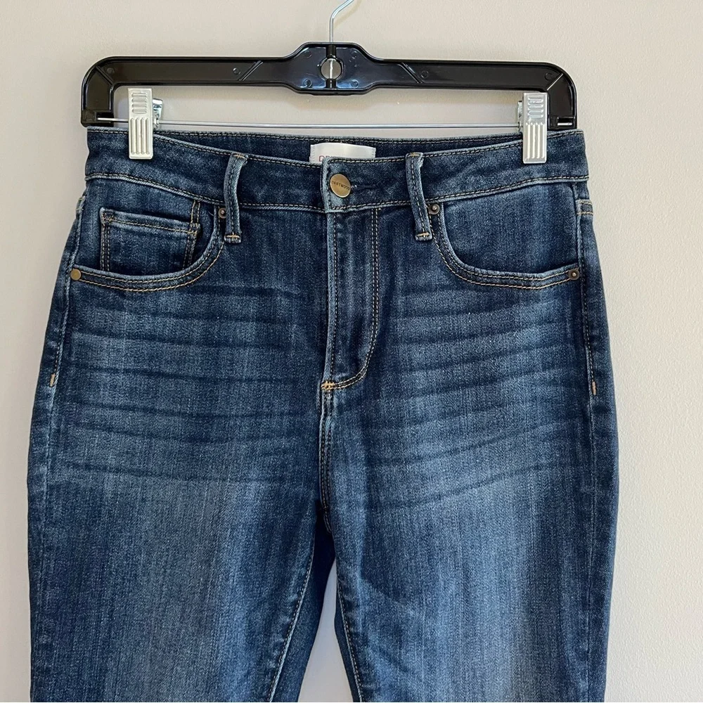 Driftwood Jackie High Rise Skinny Jeans in Dark Wash, size 26 - Picture 4 of 9